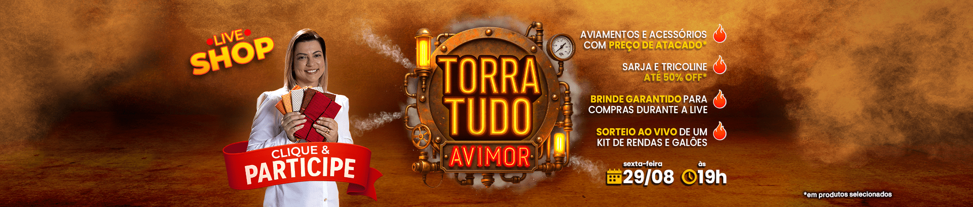 Live Shop Torra Tudo Avimor