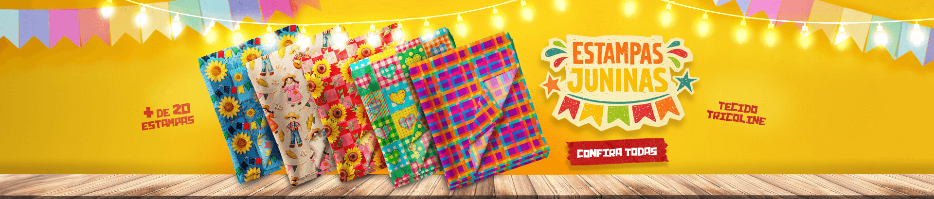 Tricoline Coleção Junino Avimor