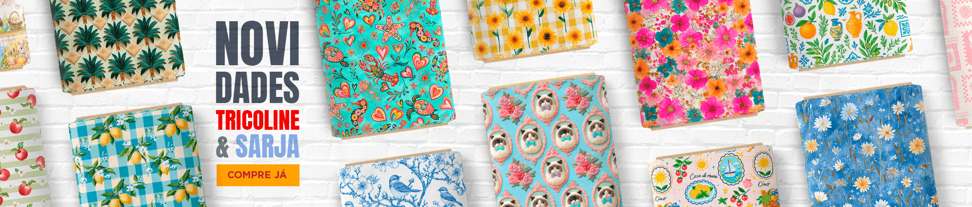 Lançamentos Sarja e Tricoline Digital
