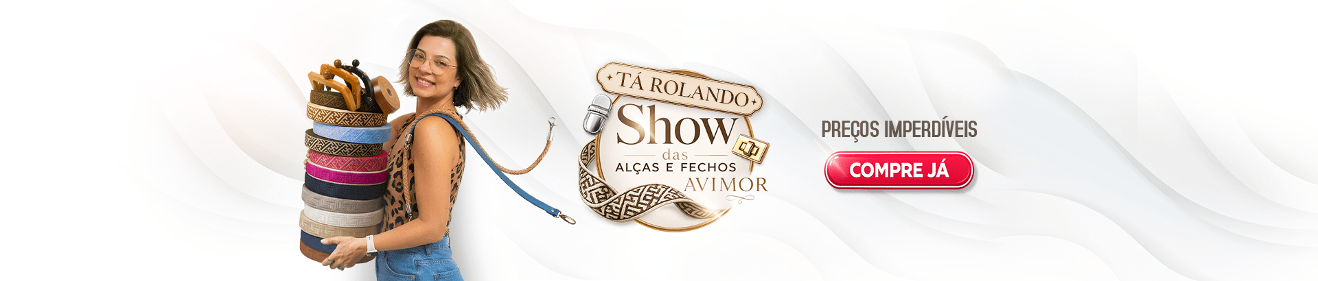 ta rolando show das alças e fechos
