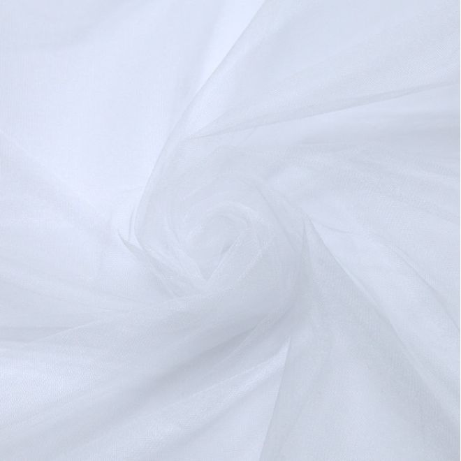 Tecido Tule Cristal (3,20 mts de largura) Branco