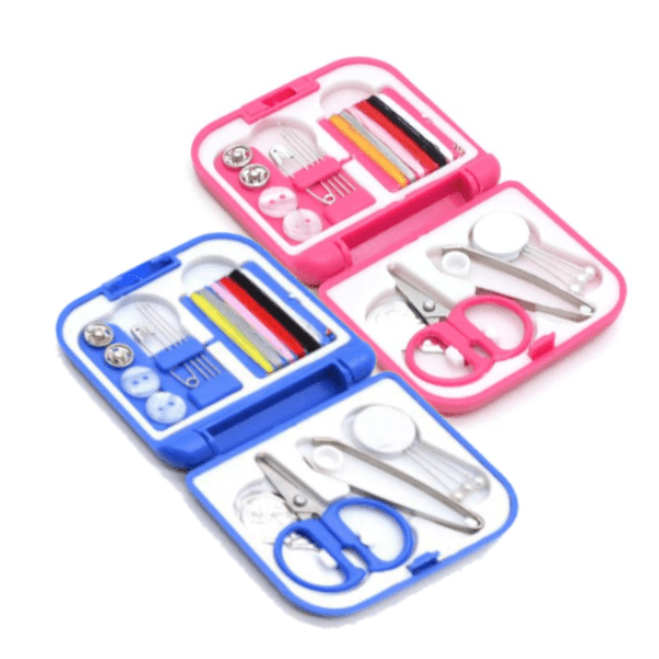 Mini Kit de Costura Para Viagem (Rosa ou Azul) p27439