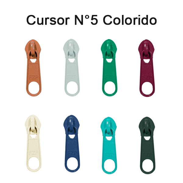 CURSOR PARA ZÍPER N°5 COLORIDO 102190