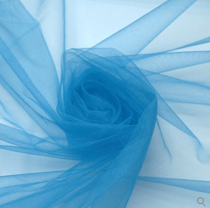 Tecido Tule Azul Bebe Largura 2,40mt  