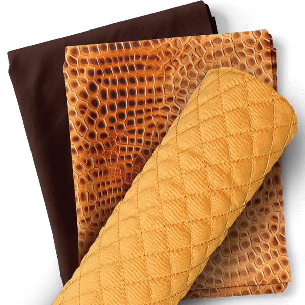 Composê Sarja Impermeável 3D Couro Claro + Matelassê ou Sarja Lisa (0,50 x 1,50)