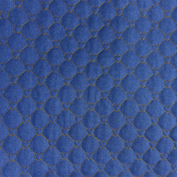 Jeans Claro Matelassê Diamante Corações JM7069V2 (0,50 x 1,70 mts)