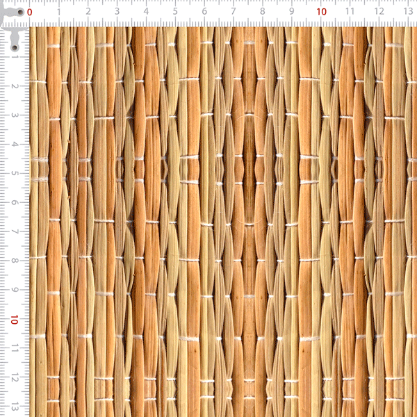 Sarja Impermeável Estampada Palha Esteira de Bambu 9100e11121