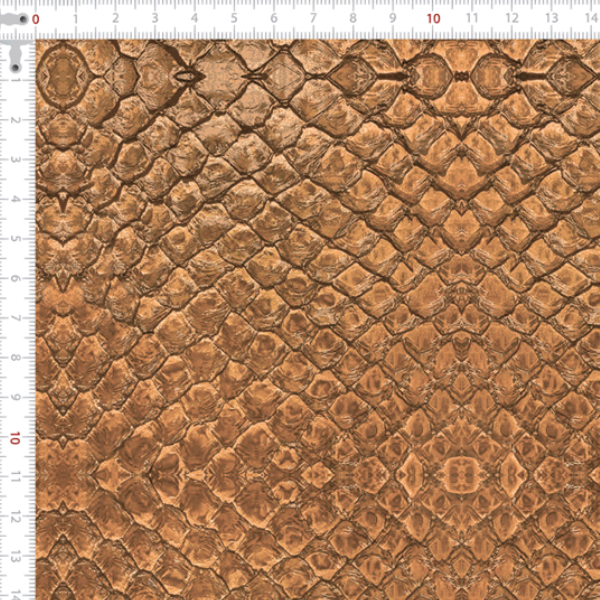 Sarja Impermeável Estampada Pirarucu Caramelo 9100e12171