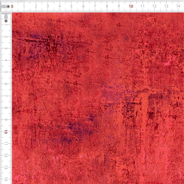 Sarja Estampada Impermeável Batik Vermelho 9100e5115