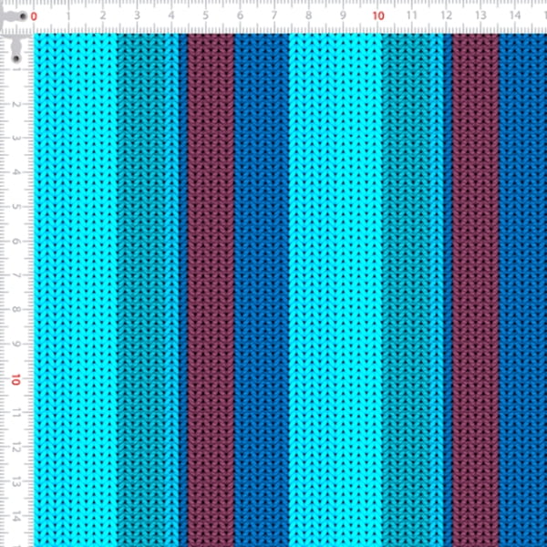 Sarja Estampada Impermeável Listrado Tricô Tifany 9100e4619