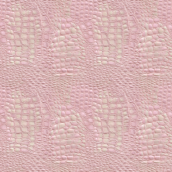 Sarja Impermeável Estampada Animal Skin Réptil Rosa 9100E16411
