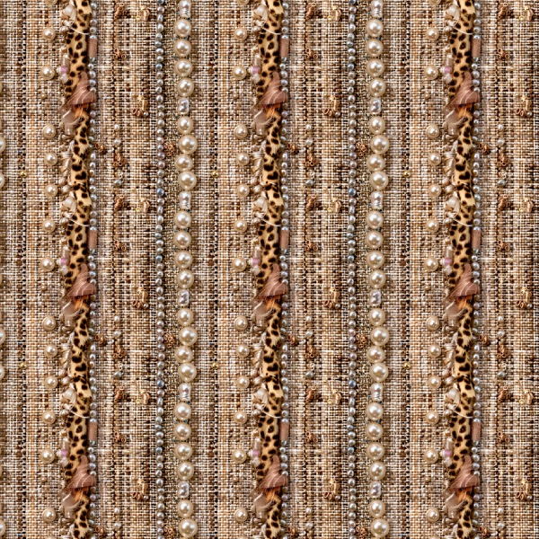 Sarja Impermeável Estampada Efeito 3D Elegância Natural 9100e15242