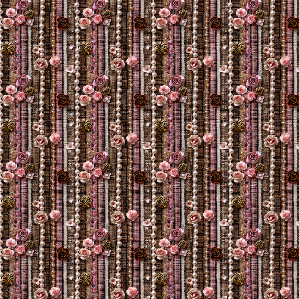 Sarja Impermeável Estampada Efeito 3D Glamour Bordado  9100e15239