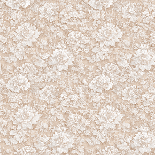 Sarja Impermeável Estampada Floral Morfim Bordado Vintage 9100e16136