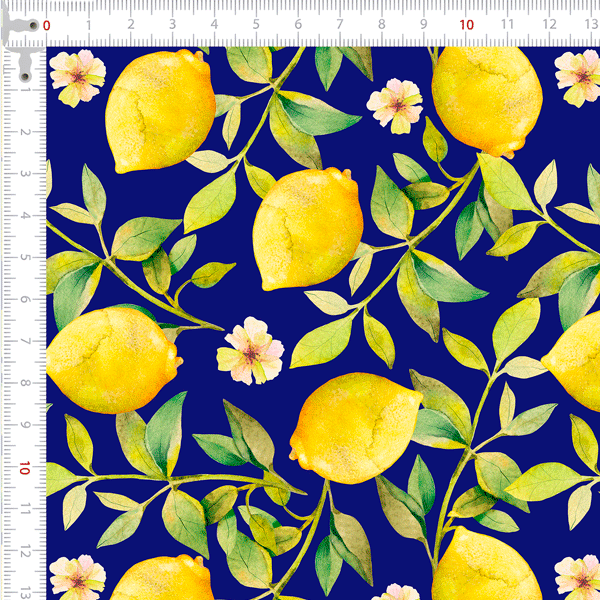 Sarja Impermeável Limões Siciliano e Ramos Florais 9100e7059