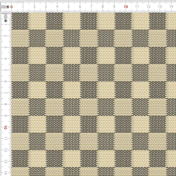 Sarja Impermeável Xadrez Tartan Marfim 9100e7624