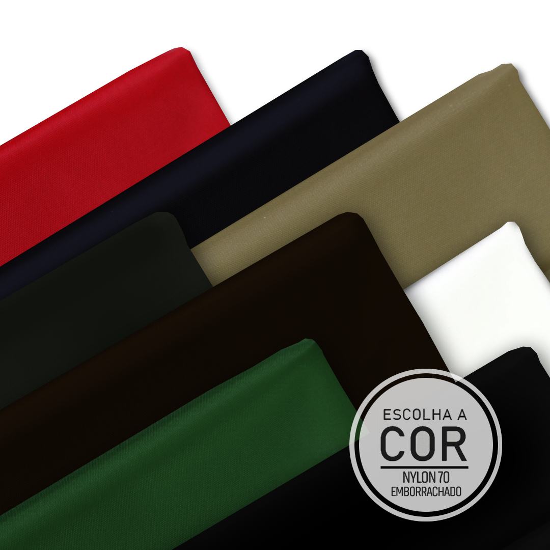 NYLON 70 EMBORRACHADO VÁRIAS CORES (0,50 X 1,50MTS)