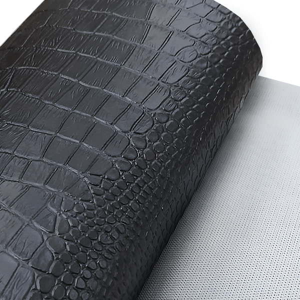 Sintético Croco Preto (0,50X1,40 MTS) JC5196