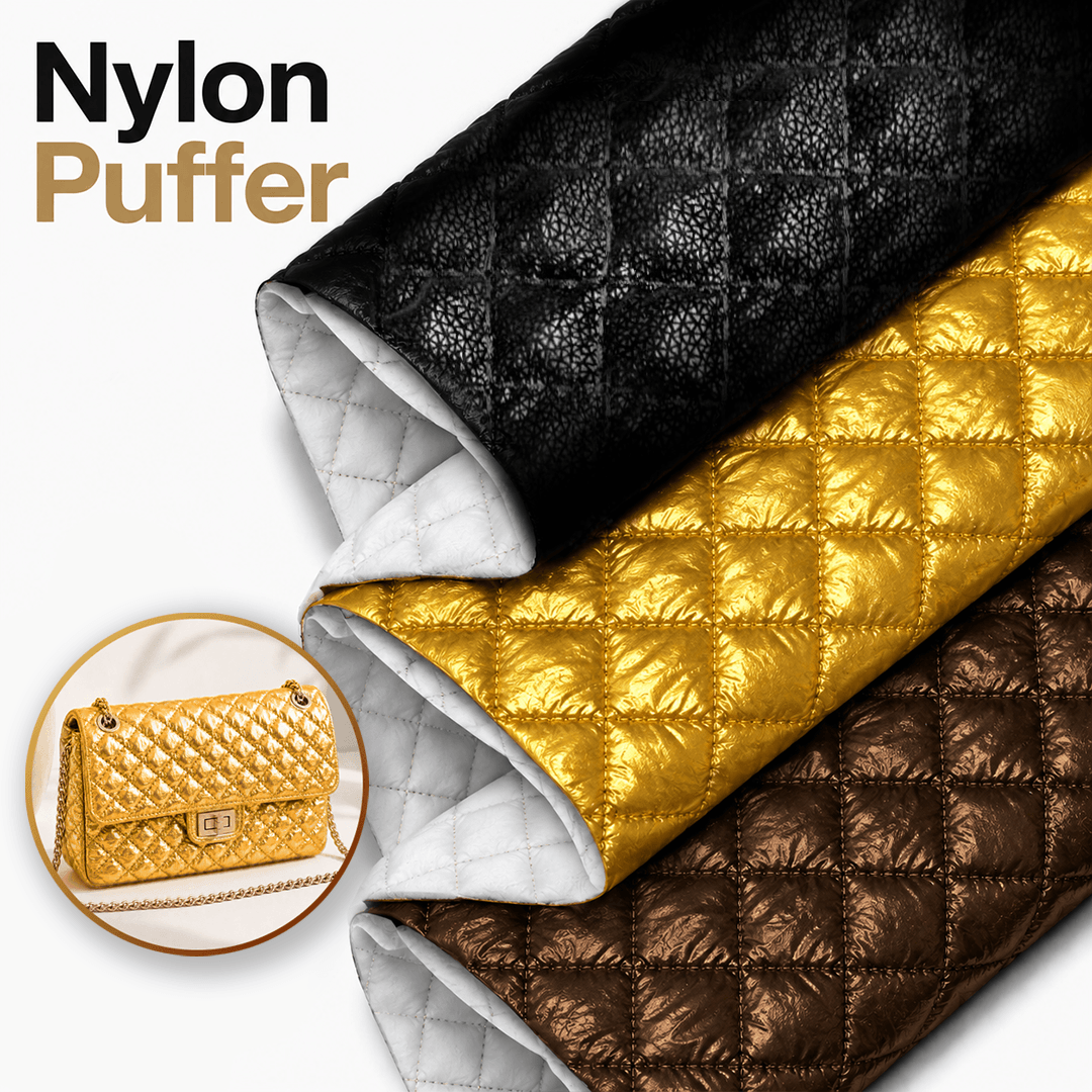 Nylon Puffer Xadrez Matelassê 100153