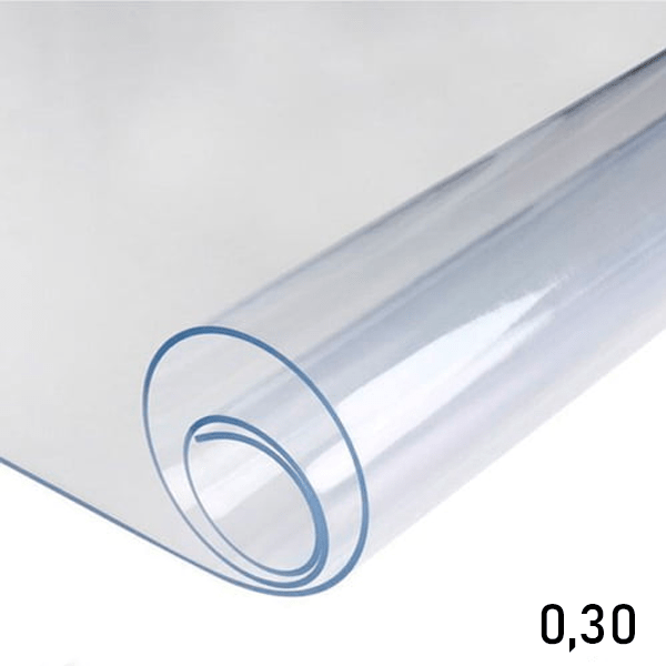 Plástico Cristal Transparente 0,30mm (0,50 x 1,40 mts) - CR2301007