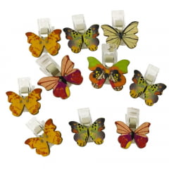 Clips de Tecido Borboleta para Patchwork (10 unidades) p31480