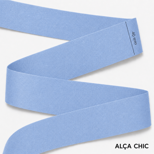 Alça Chic Acetinada 4cm x 1,00 Mt PYF30