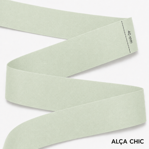 Alça Chic Acetinada 4cm x 1,00 Mt PYF30