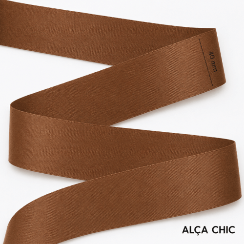 Alça Chic Acetinada 4cm x 1,00 Mt PYF30