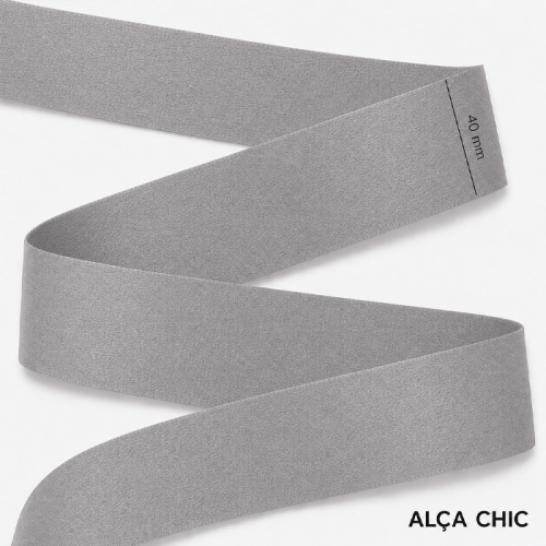 Alça Chic Acetinada 4cm x 1,00 Mt PYF30