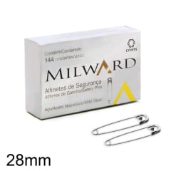 Alfinete de Segurança Milward 144 unidades - 28mm - 8184028-000N1