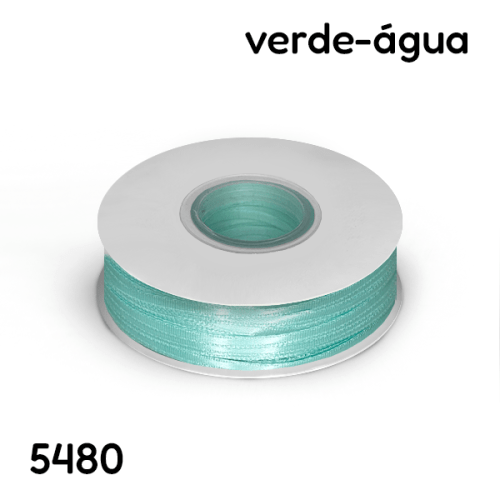Fita Cetim 0,3 cm Várias Cores