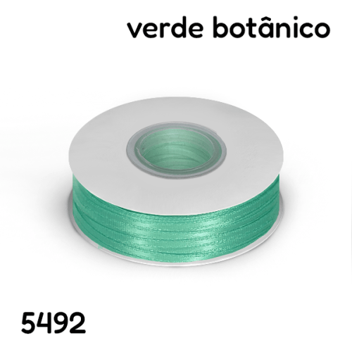 Fita Cetim 0,3 cm Várias Cores