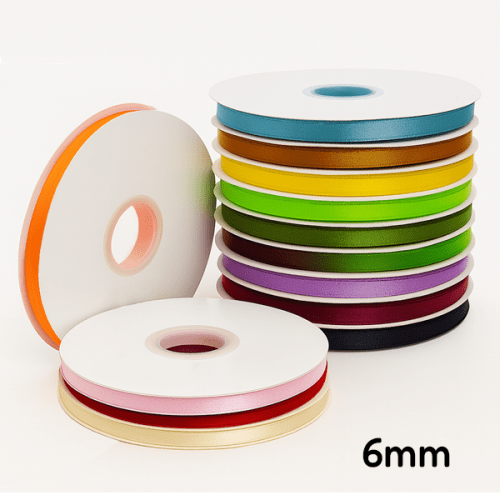 Fita Cetim 0,6 cm Várias Cores