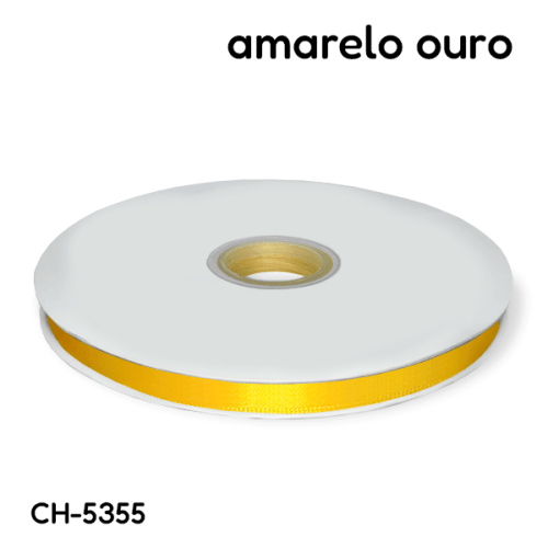 Fita Cetim 0,6 cm Várias Cores