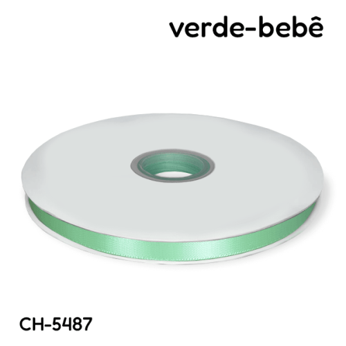 Fita Cetim 0,6 cm Várias Cores