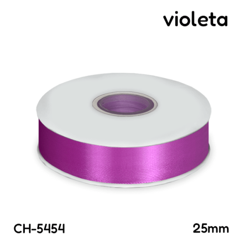 Fita Cetim 2,5 cm Várias Cores