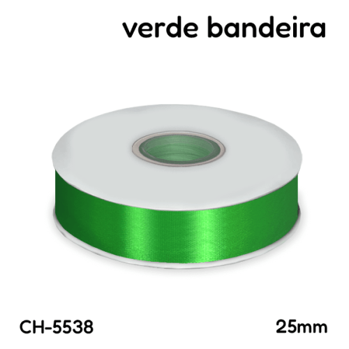 Fita Cetim 2,5 cm Várias Cores