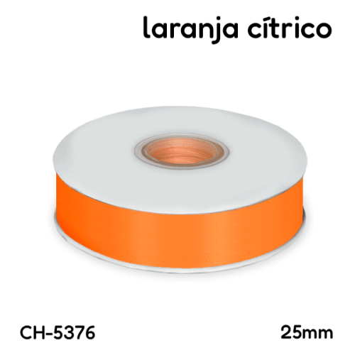 Fita Cetim 2,5 cm Várias Cores