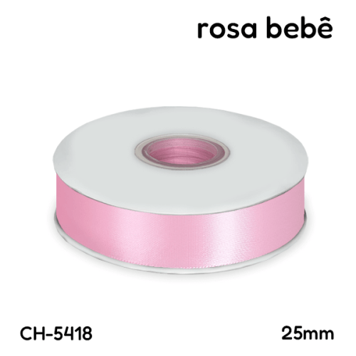 Fita Cetim 2,5 cm Várias Cores