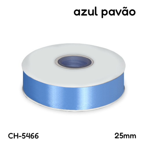 Fita Cetim 2,5 cm Várias Cores