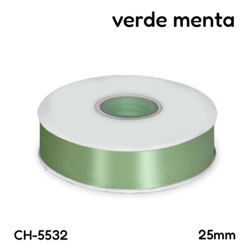Fita Cetim 2,5 cm Várias Cores