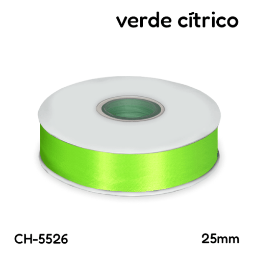 Fita Cetim 2,5 cm Várias Cores