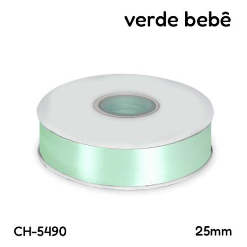 Fita Cetim 2,5 cm Várias Cores