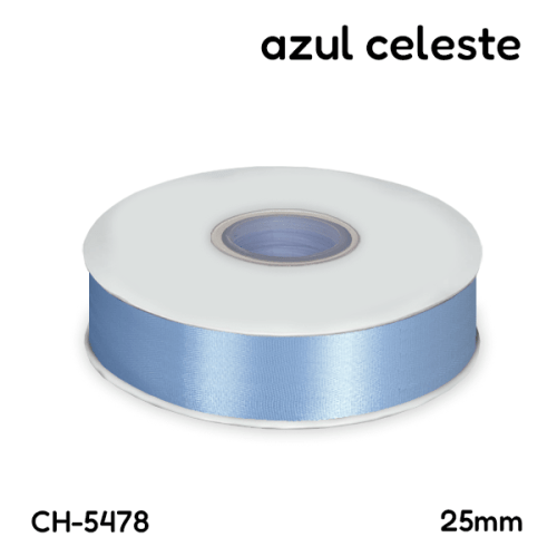Fita Cetim 2,5 cm Várias Cores
