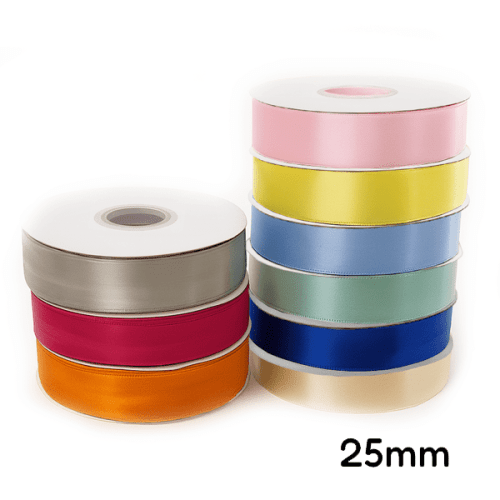 Fita Cetim 2,5 cm Várias Cores