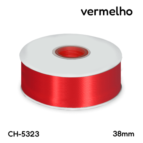 Fita Cetim 3,8 cm Varias Cores