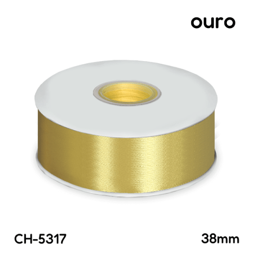 Fita Cetim 3,8 cm Varias Cores