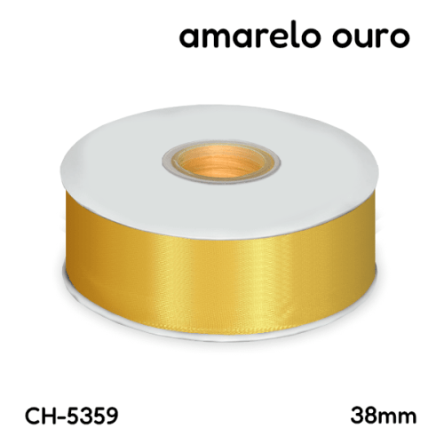 Fita Cetim 3,8 cm Varias Cores
