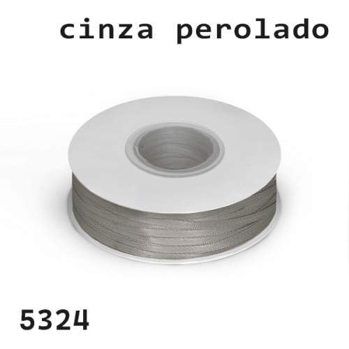 Fita Cetim n.0  3mm dupla face rolo com 100 metros Várias Cores CH-FC03
