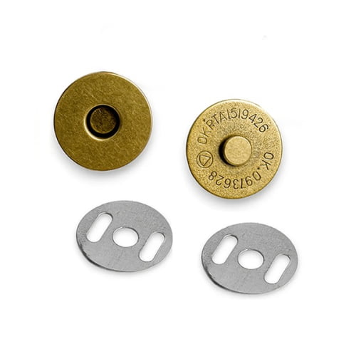 Kit 10 Unidades Botão Imã Magnético Imantado 1,8 cm CH-3939